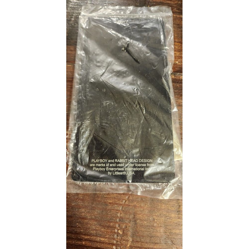 Early 2000 Playboy Vintage Cover Black Bunny Keychain ~ New~ RARE Employee Gift - Picture 5 of 5
